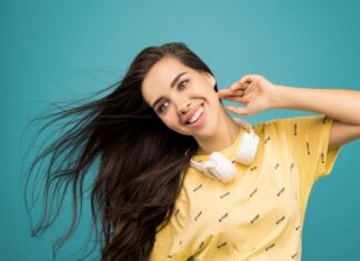 zakupy, słuchawki bezprzewodowe